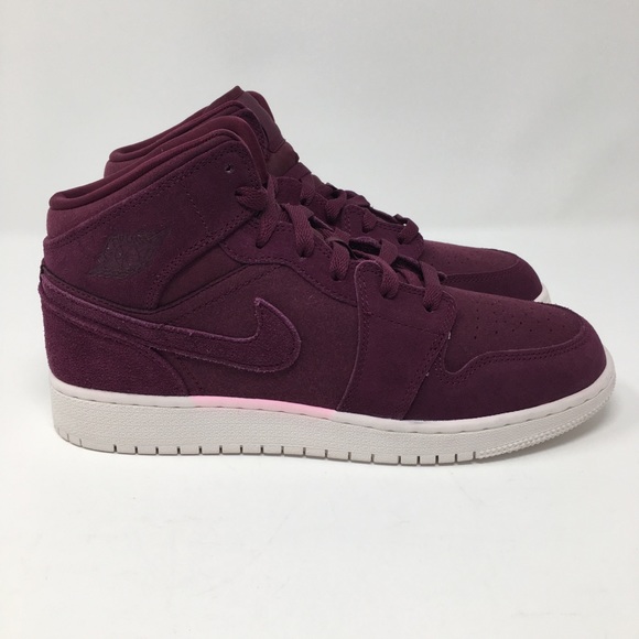 jordan 1 burgundy suede